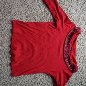 Woman Top with 3/4 length sleeves